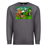 Charcoal Heather Happy st. patrick's day cattle and calfs Premium Sweatshirt - RanaPortraitStore
