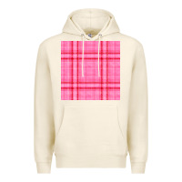 Tofu valentines day plaid seamless pattern Premium Hoodie - BundleAndBundleShop