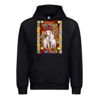 Black Christmas goat family Urban Hoodie - Artiststas