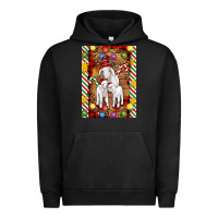 Pigment Black Christmas goat family Urban Hoodie - Artiststas