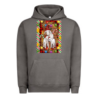 Pigment Tornado Christmas goat family Urban Hoodie - Artiststas