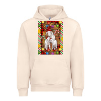 Sandshell Christmas goat family Urban Hoodie - Artiststas