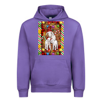 Tulip Christmas goat family Urban Hoodie - Artiststas