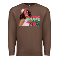Chestnut pink sunglasses afro black girl dope mom Premium Sweatshirt - texasbilliewilder