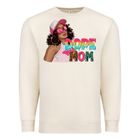 Sandshell pink sunglasses afro black girl dope mom Premium Sweatshirt - texasbilliewilder