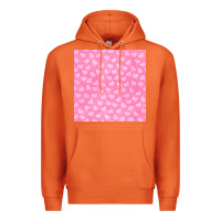 Carrot valentines day heart seamless pattern Premium Hoodie - BundleAndBundleShop
