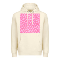 Sandshell valentines day heart seamless pattern Premium Hoodie - BundleAndBundleShop
