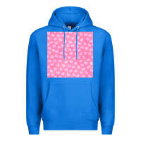 True Royal valentines day heart seamless pattern Premium Hoodie - BundleAndBundleShop
