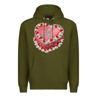 Army Green self love Premium Hoodie - Artiststas