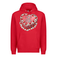 Red self love Premium Hoodie - Artiststas