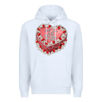 White self love Premium Hoodie - Artiststas
