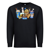 Black siberian husky coffee cups Premium Sweatshirt - Zillion Design Studio