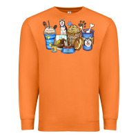 Carrot siberian husky coffee cups Premium Sweatshirt - Zillion Design Studio