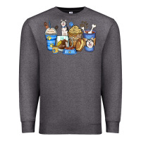 Charcoal Heather siberian husky coffee cups Premium Sweatshirt - Zillion Design Studio