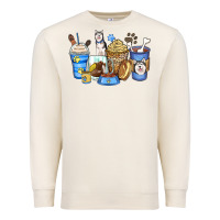 Sandshell siberian husky coffee cups Premium Sweatshirt - Zillion Design Studio