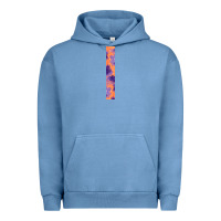 Pigment Pebble Blue Halloween Key Fob Urban Hoodie - BundleAndBundleShop