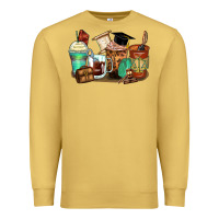 Antique Gold lawyer coffee cups Premium Sweatshirt - Zillion Design Studio