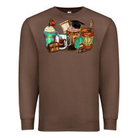 Chestnut lawyer coffee cups Premium Sweatshirt - Zillion Design Studio