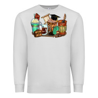 Dove Grey lawyer coffee cups Premium Sweatshirt - Zillion Design Studio