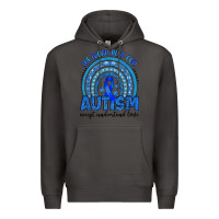 We Wear Blue For Autism Accept Understand Love Premium Hoodie | Teevron