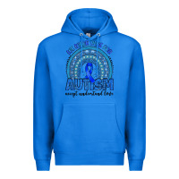True Royal we wear blue for autism accept understand love Premium Hoodie - Artiststas