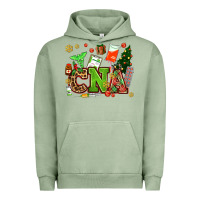 Pigment Oil Green cna christmas Urban Hoodie - AdoDesignShop
