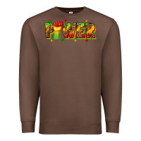 Chestnut power juneteenth Premium Sweatshirt - texasbilliewilder