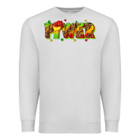 Dove Grey power juneteenth Premium Sweatshirt - texasbilliewilder