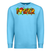 Ocean Blue power juneteenth Premium Sweatshirt - texasbilliewilder