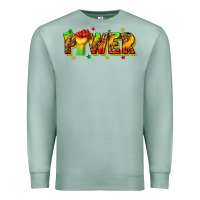 Seafoam power juneteenth Premium Sweatshirt - texasbilliewilder
