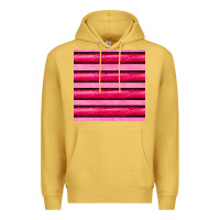 Antique Gold valentines day zebra stripes seamless pattern Premium Hoodie - BundleAndBundleShop