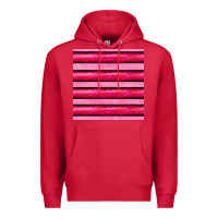 Cardinal valentines day zebra stripes seamless pattern Premium Hoodie - BundleAndBundleShop