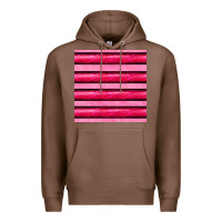 Chestnut valentines day zebra stripes seamless pattern Premium Hoodie - BundleAndBundleShop