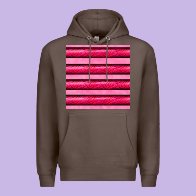 Valentines Day Zebra Stripes Seamless Pattern Premium Hoodie Designed By Bundleandbundleshop