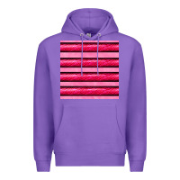 Purple valentines day zebra stripes seamless pattern Premium Hoodie - BundleAndBundleShop