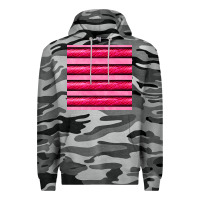Slate Camo valentines day zebra stripes seamless pattern Premium Hoodie - BundleAndBundleShop