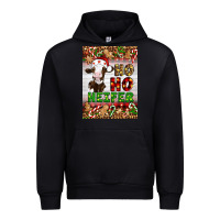 Black Christmas Ho Ho Ho Heifer Urban Hoodie - Artiststas