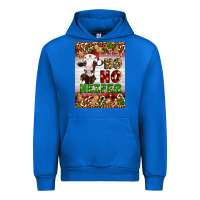 Cobalt Christmas Ho Ho Ho Heifer Urban Hoodie - Artiststas