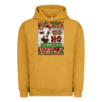 Pigment Peanut Butter Christmas Ho Ho Ho Heifer Urban Hoodie - Artiststas