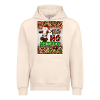 Sandshell Christmas Ho Ho Ho Heifer Urban Hoodie - Artiststas