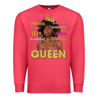 Cardinal queen afro woman Premium Sweatshirt - texasbilliewilder