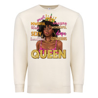 Queen Afro Woman Premium Sweatshirt | Teevron