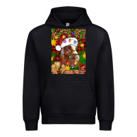 Black Christmas horse Urban Hoodie - Artiststas