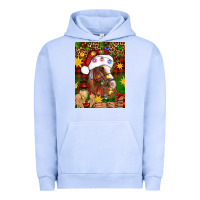 Pigment Grape Ice Christmas horse Urban Hoodie - Artiststas