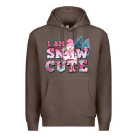 Coffee i am snow cute Premium Hoodie - AdoDesignShop