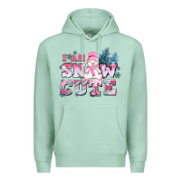 Seafoam i am snow cute Premium Hoodie - AdoDesignShop