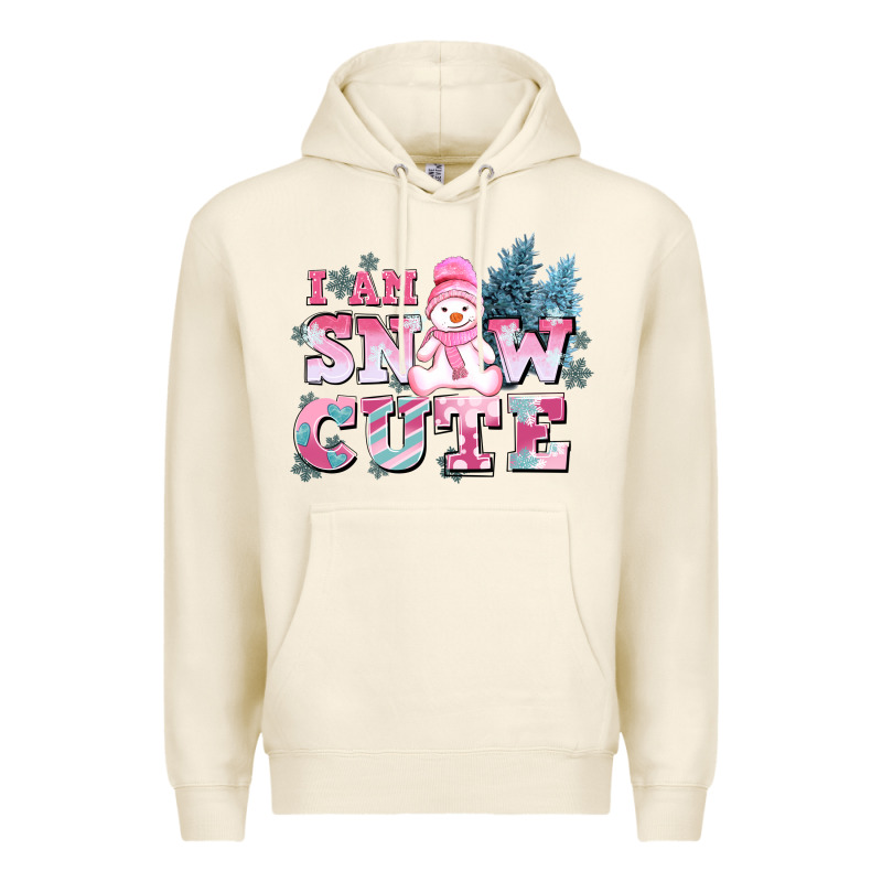 I Am Snow Cute Premium Hoodie by AdoDesignShop | Teevron