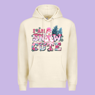 I Am Snow Cute Premium Hoodie Designed By Adodesignshop