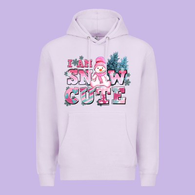 I Am Snow Cute Premium Hoodie Designed By Adodesignshop