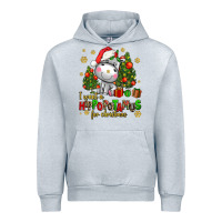 Heather Grey i want a hippopotamus for christmas Urban Hoodie - AdoDesignShop